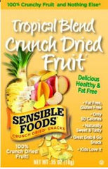 Sensible Foods Crunch Dried Tropical Blend Fruit - 12/1.3 oz