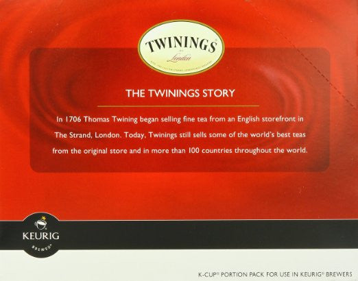 Twinings Irish Breakfast Tea, K-Cup  for Keurig K-Cup