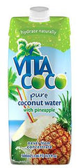 Vita Coco  100% Pure Coconut/ PINEAPPLE Water  12 / 16.9 oz