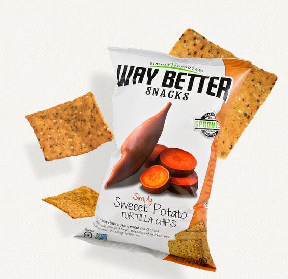 Way Better  Simply Sweeet Potato Tortilla Chips 24 / 1.25 oz.   63