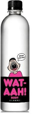 Wat-aah! Natural Spring Water, Body, 12/16.9 Oz