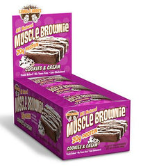 LENNY & LARRY`S Cookies N Cream Muscle Bownie  12/2.82oz