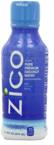 Zico Coconut Water PET Pack Size 12/14 OZ